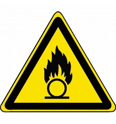 Pictogramme Danger comburant - W028