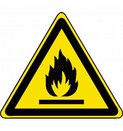 Pictogramme Danger inflammable - W021