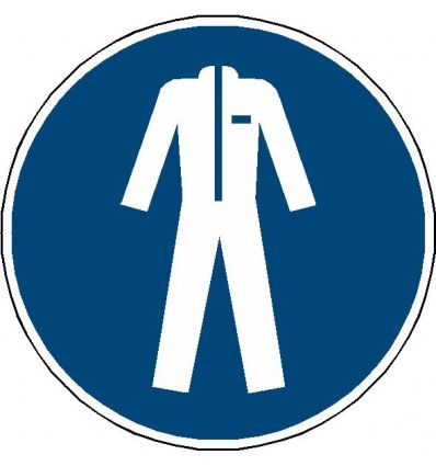 Pictogramme Port de vêtements de protection obligatoire - M010