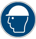 Pictogramme Port du casque obligatoire - M014