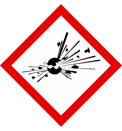 Pictogramme Produit explosif - SGH01