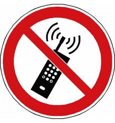 Pictogramme Téléphone interdit - P013