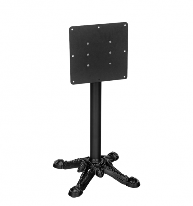 Pied de table de bar en fonte rabattable
