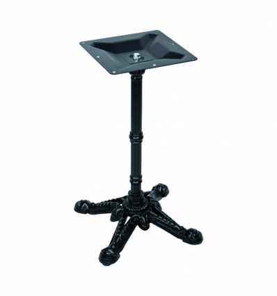 Pied de table de terrasse en fonte