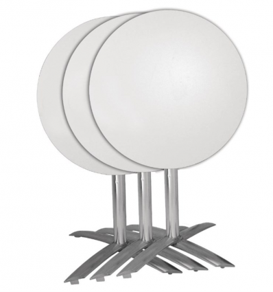 Pied de table en aluminium