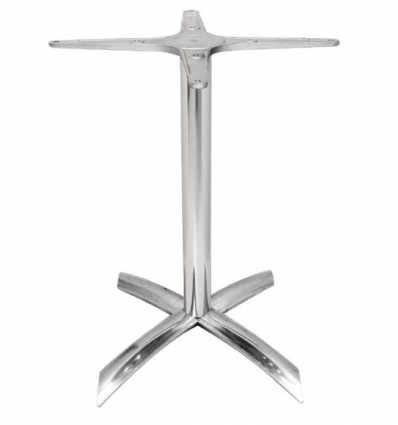Pied de table en aluminium