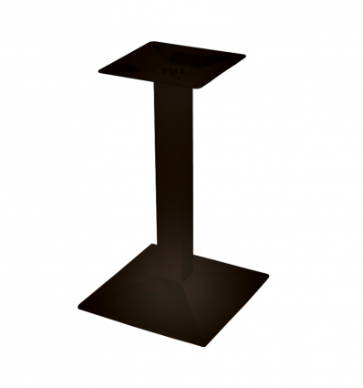 Pied de table en fonte carré