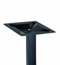 Pied de table en fonte carré