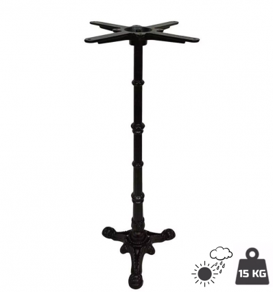 Pied de table mange debout en fonte