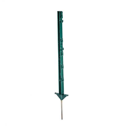 Piquet plastique pour cloture avec passe-fils (lot de 10)