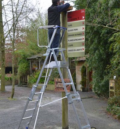 PIRL telescopique hyper pliable 4 à 7 marches