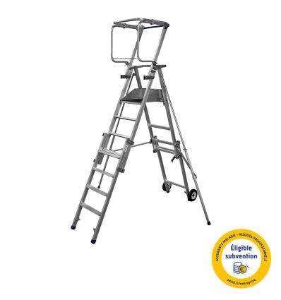 PIRL telescopique hyper pliable 4 à 7 marches