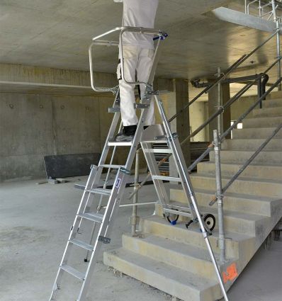 PIRL telescopique hyper pliable 4 à 7 marches