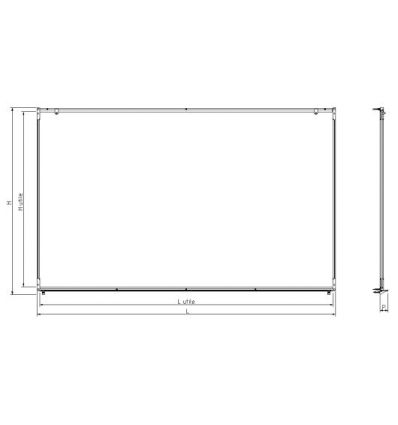 Tableau pédagogique 60 x 200 cm