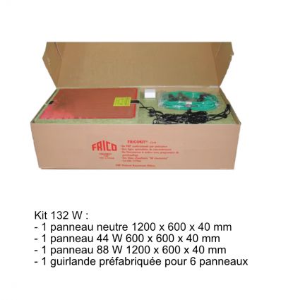 Plafond chauffant rayonnant en kit