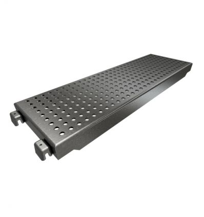 Planche acier galvanisé pour échafaudage