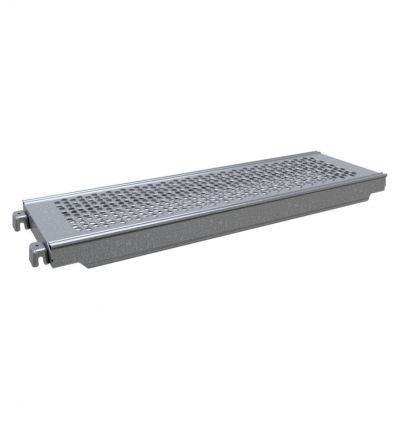 Planche acier galvanisé pour échafaudage