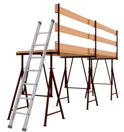 Planche d'échafaudage bois