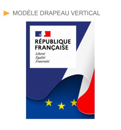 Plaque de façade république française