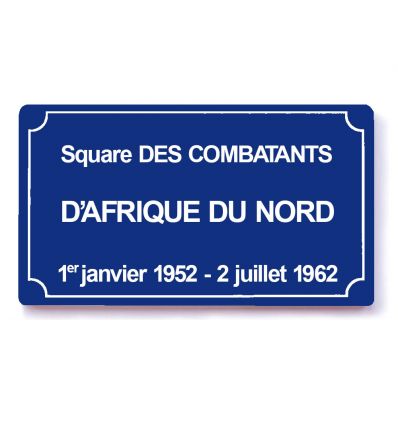 Plaque de Rue en Plexiglass
