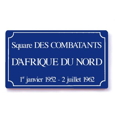 Plaque de Rue en Plexiglass
