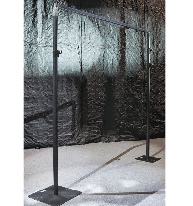 Plaque d'embase pour Pipe and Drape