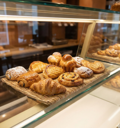 Plateau de présentation pour boulangerie