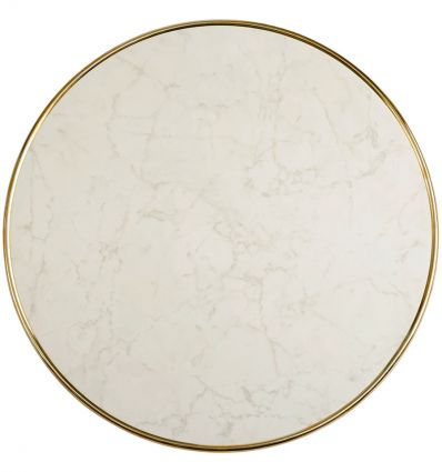 Plateau de table bistrot effet marbre