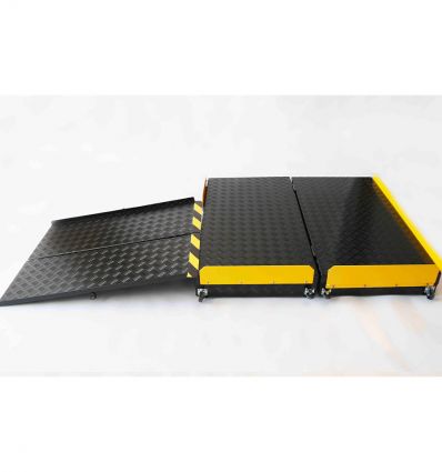 Plateforme amovible PMR pour rampe d'accès