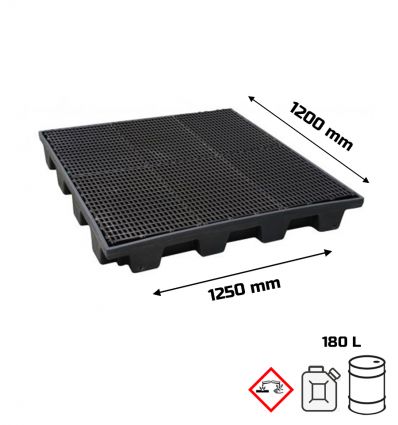 Plateforme de Rétention Plastique PEHD
