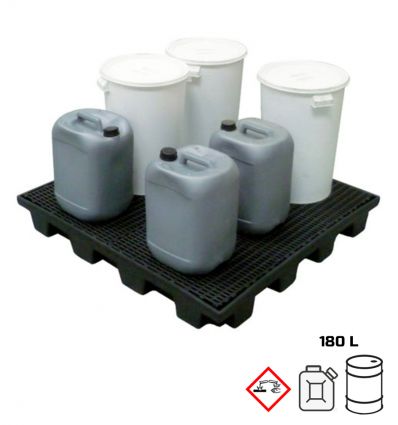 Plateforme de Rétention Plastique PEHD