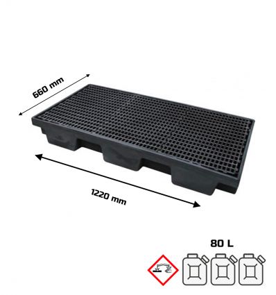 Plateforme de Rétention Plastique PEHD