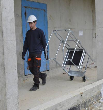 Plateforme escalier individuelle 1 ou 2 marches