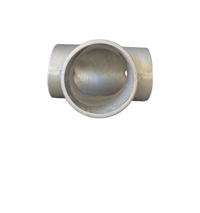 Platine d'assemblage pour poteaux ronds