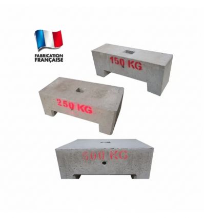 Plot de lestage béton