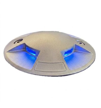 Plot Lumineux Parking LED Rond Quadri-directionnel
