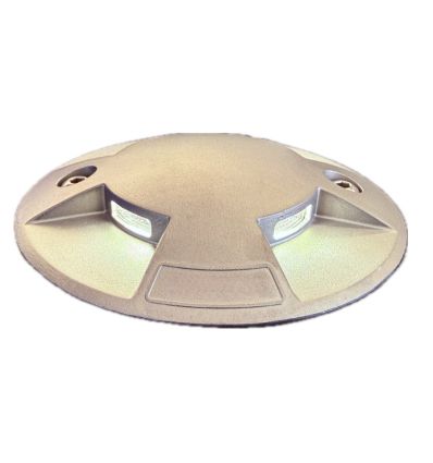 Plot Lumineux Parking LED Rond Quadri-directionnel