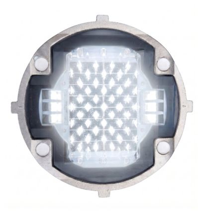 Plot routier solaire LED encastré 50 tonnes