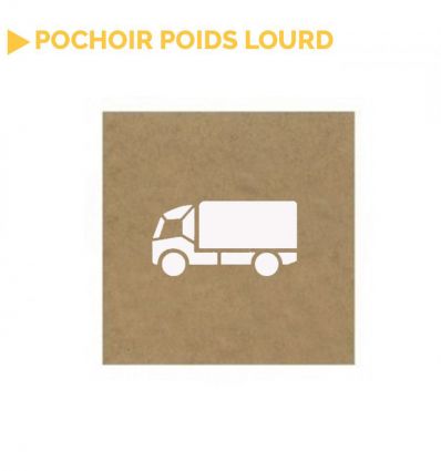 Pochoir Camion