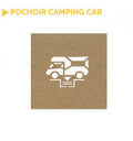 Pochoir camping car