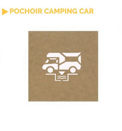 Pochoir camping car
