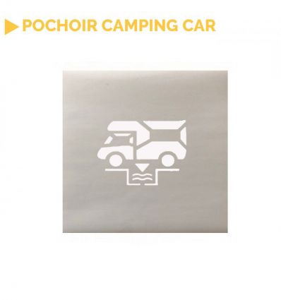 Pochoir camping car