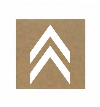 Pochoir Chevron