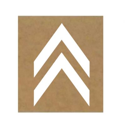 Pochoir Chevron