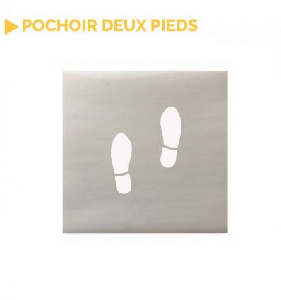 Pochoir Empreinte de Pas