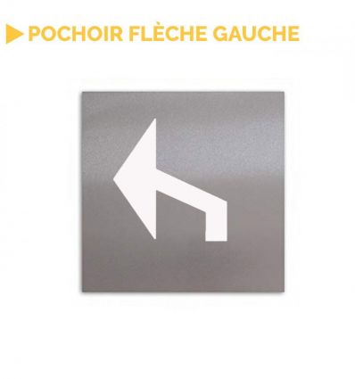 Pochoir flèche de parking tourner à droite / gauche