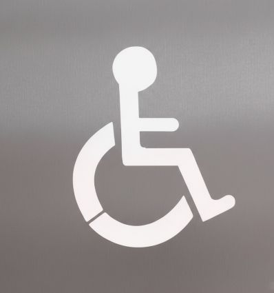 Pochoir handicapé