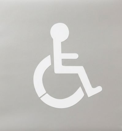Pochoir handicapé