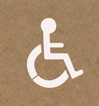 Pochoir handicapé