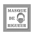 Pochoir : Masque de rigueur